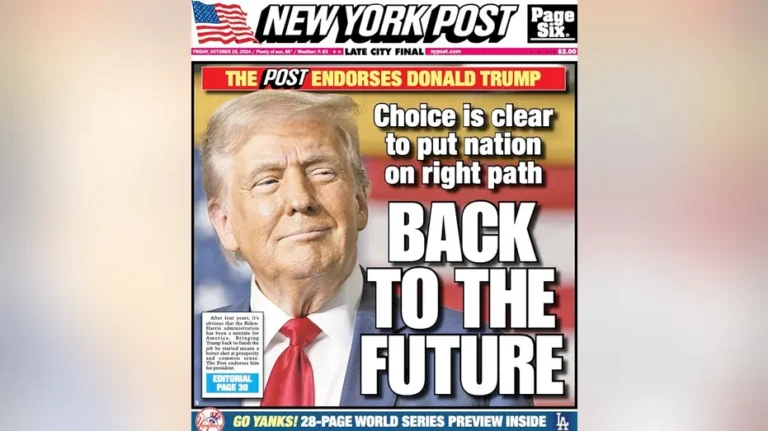 BREAKING: Trump Receives Huge Endorsement From Newspaper